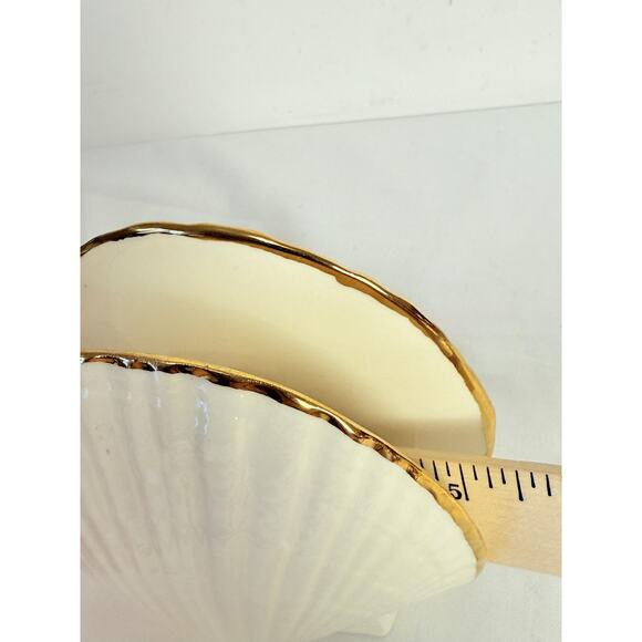 Home Decor Shell Shaped Ceramic Napkin Holder - Picture 8 of 8